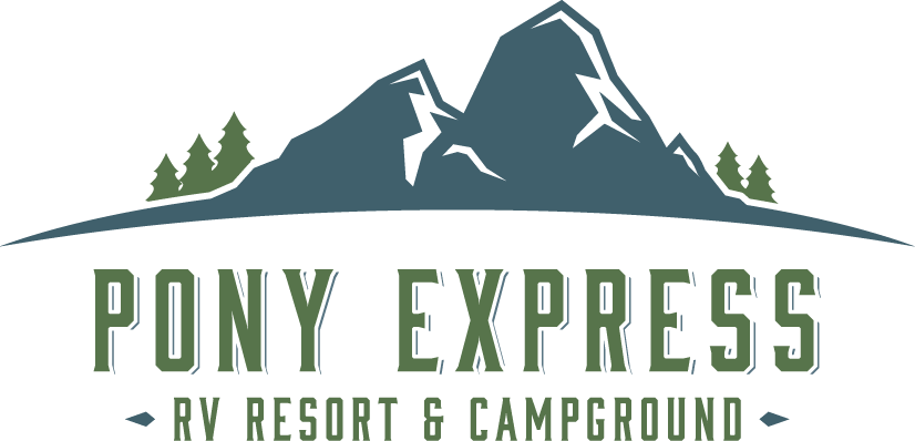 Pony Express Logo - Coupon (826x398), Png Download