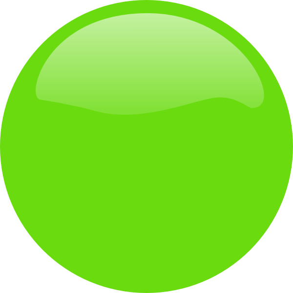 Green Button Png (600x600), Png Download