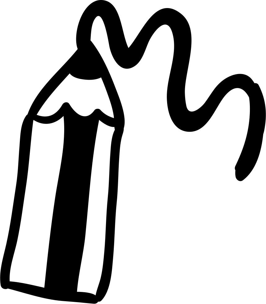 Png File Svg - Pencil (858x981), Png Download