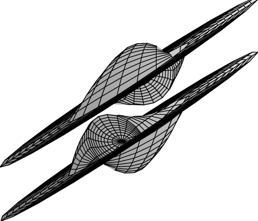 C-spheres S 1 And S 2 When A = - Swallow (850x730), Png Download