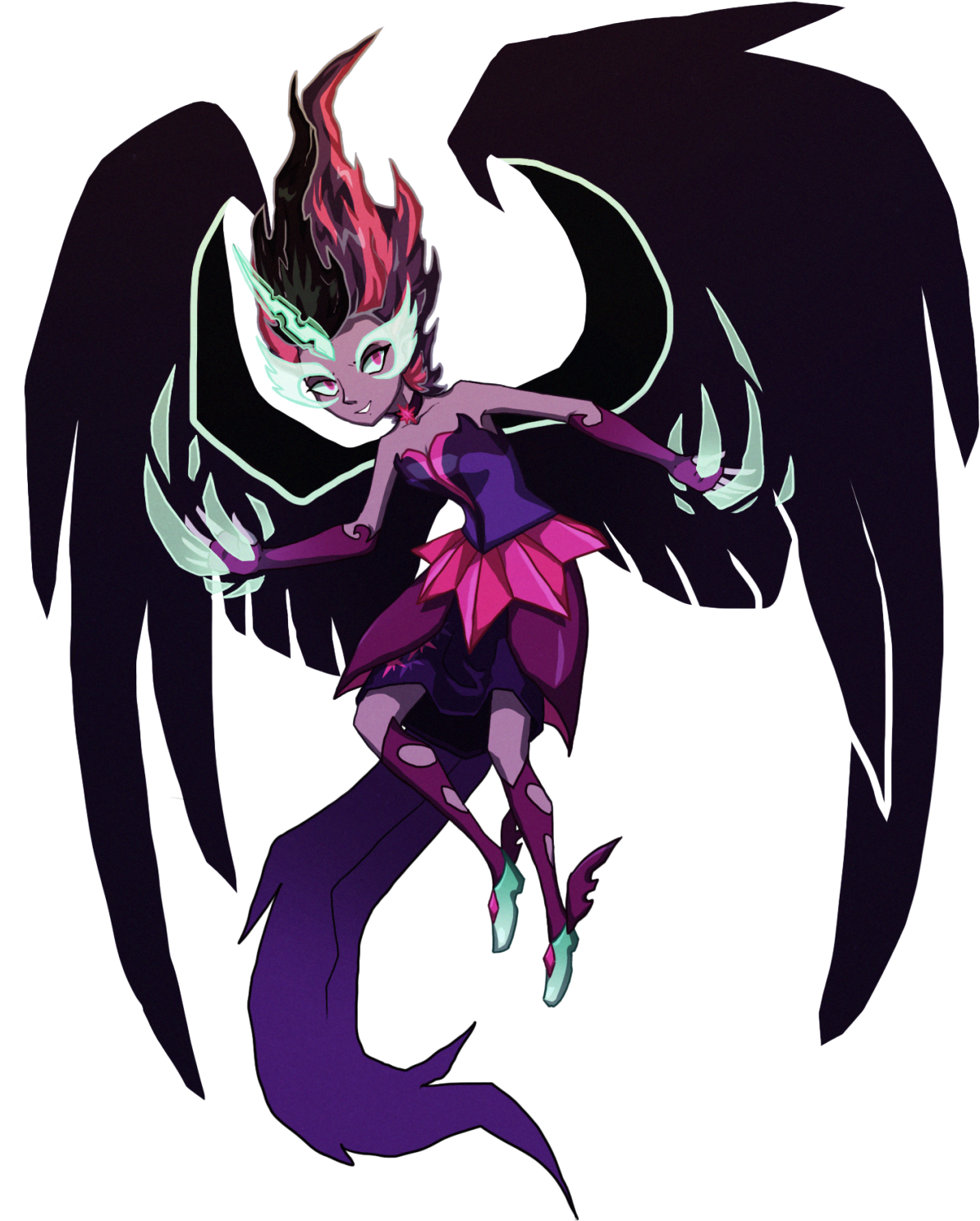 Twilight Sparkle Equestria Girls Friendship Games Midnight - Midnight Sparkle Fan Art (1280x1657), Png Download