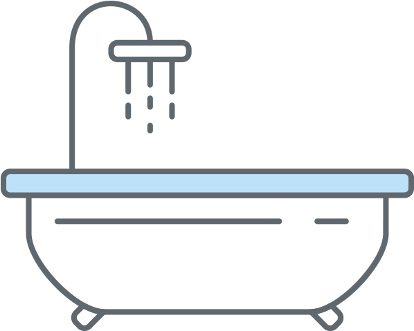 1 - 5 - Bathrooms (600x600), Png Download