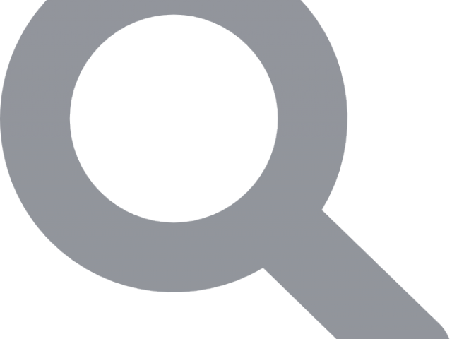 Search Magnifying Glass Icon - Circle (640x480), Png Download