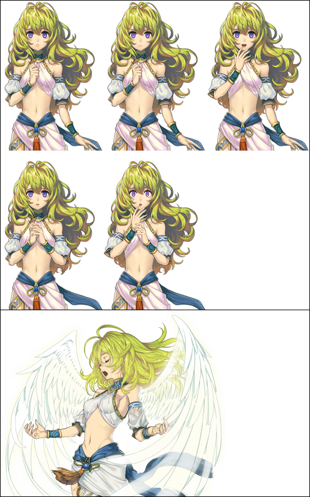 Breath Of Fire - Breath Of Fire 6 Nina (1028x1647), Png Download