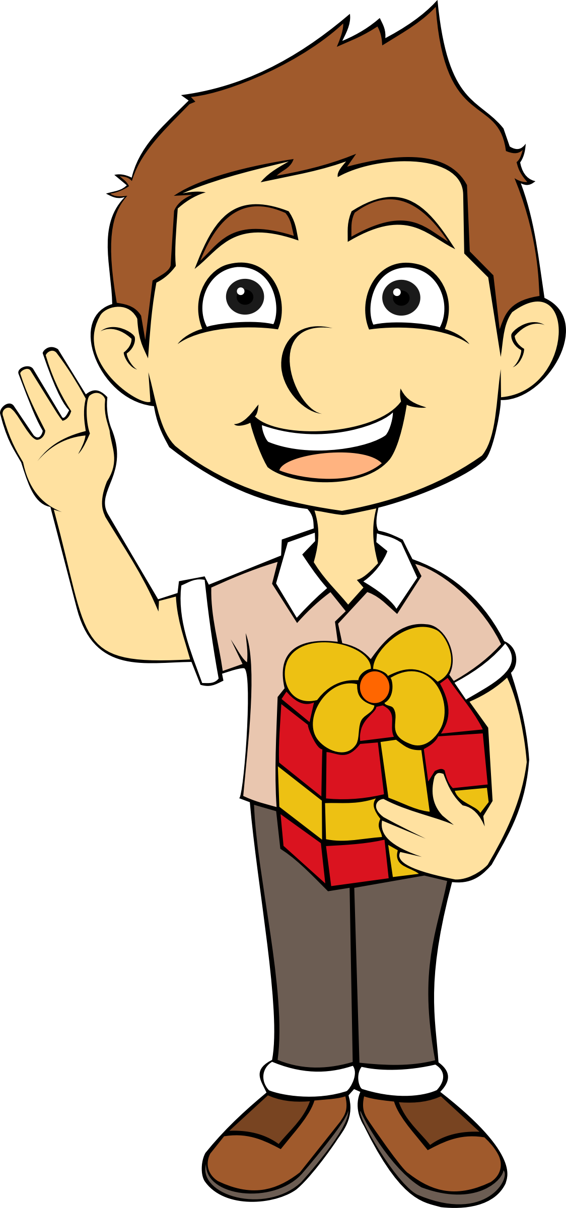 This Free Icons Png Design Of Child Gift (1124x2400), Png Download