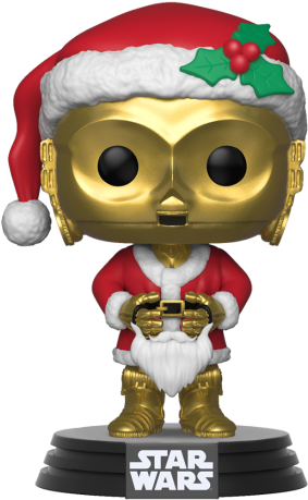 Christmas Star Wars Funko Pop (560x560), Png Download