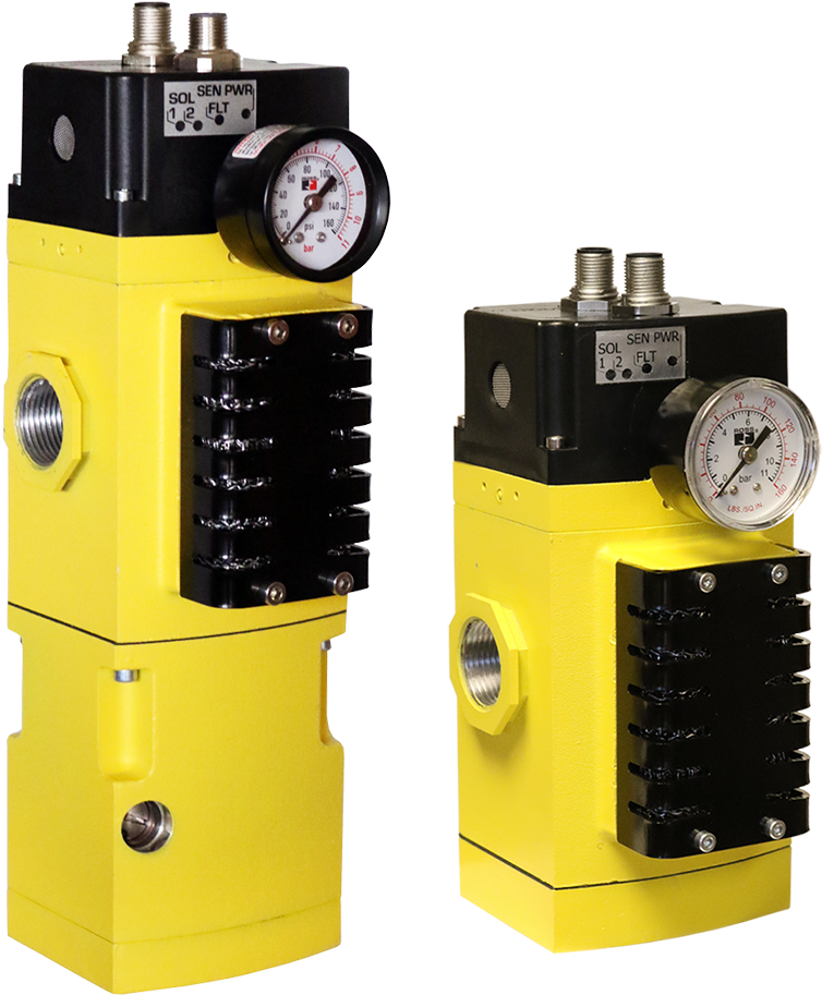 M35 Series With Without Soft Start Valves - Ross Controls Air Supply Module (900x968), Png Download