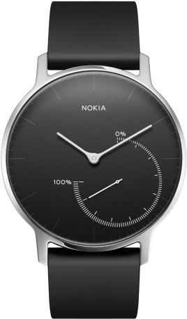Nokia Smartwatch - Nokia Watch Steel Hr (600x600), Png Download