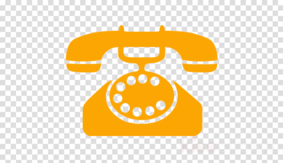 Orange Telephone Icon Transparent Clipart Computer - Give Me A Ring Greeting Cards (900x520), Png Download