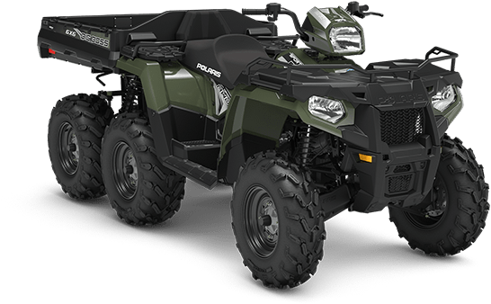 2019 Polaris Sportsman 6x6 Big Boss 570 Eps Sage Green - 2019 Polaris Sportsman (768x432), Png Download