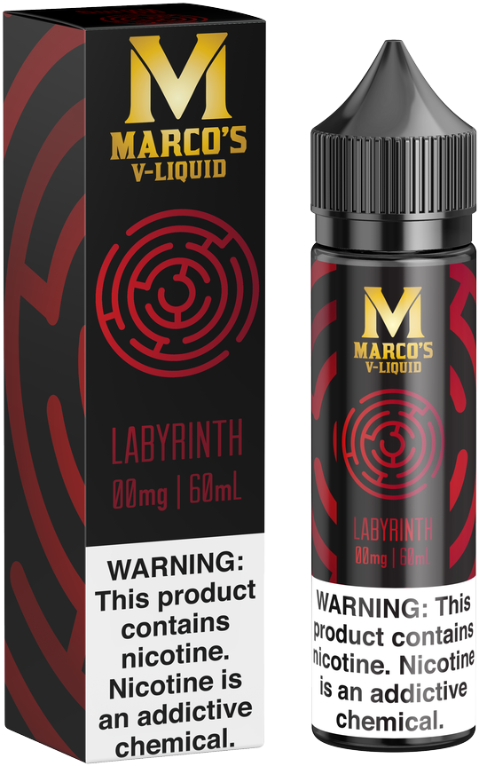 Labyrinth By Marco's V-liquid - Electronic Cigarette Aerosol And Liquid (1024x1024), Png Download