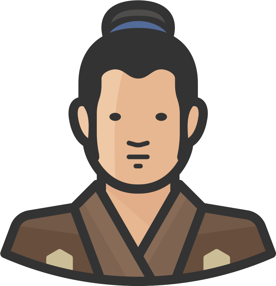 Download Svg Download Png - Japanese Man Icon (1024x1024), Png Download