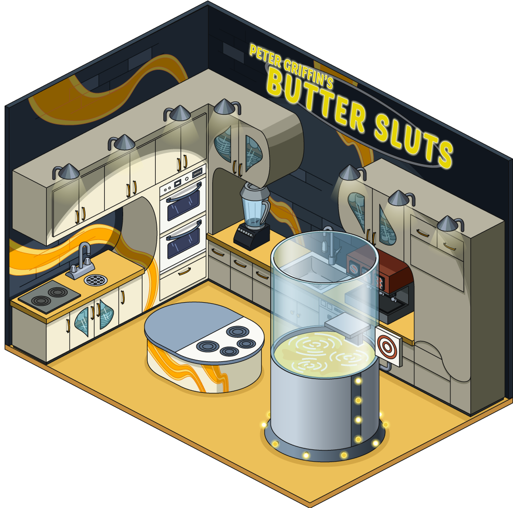 Fg Building Interiorbutterslutsset - Peter Griffin Butter Sluts (1008x997), Png Download