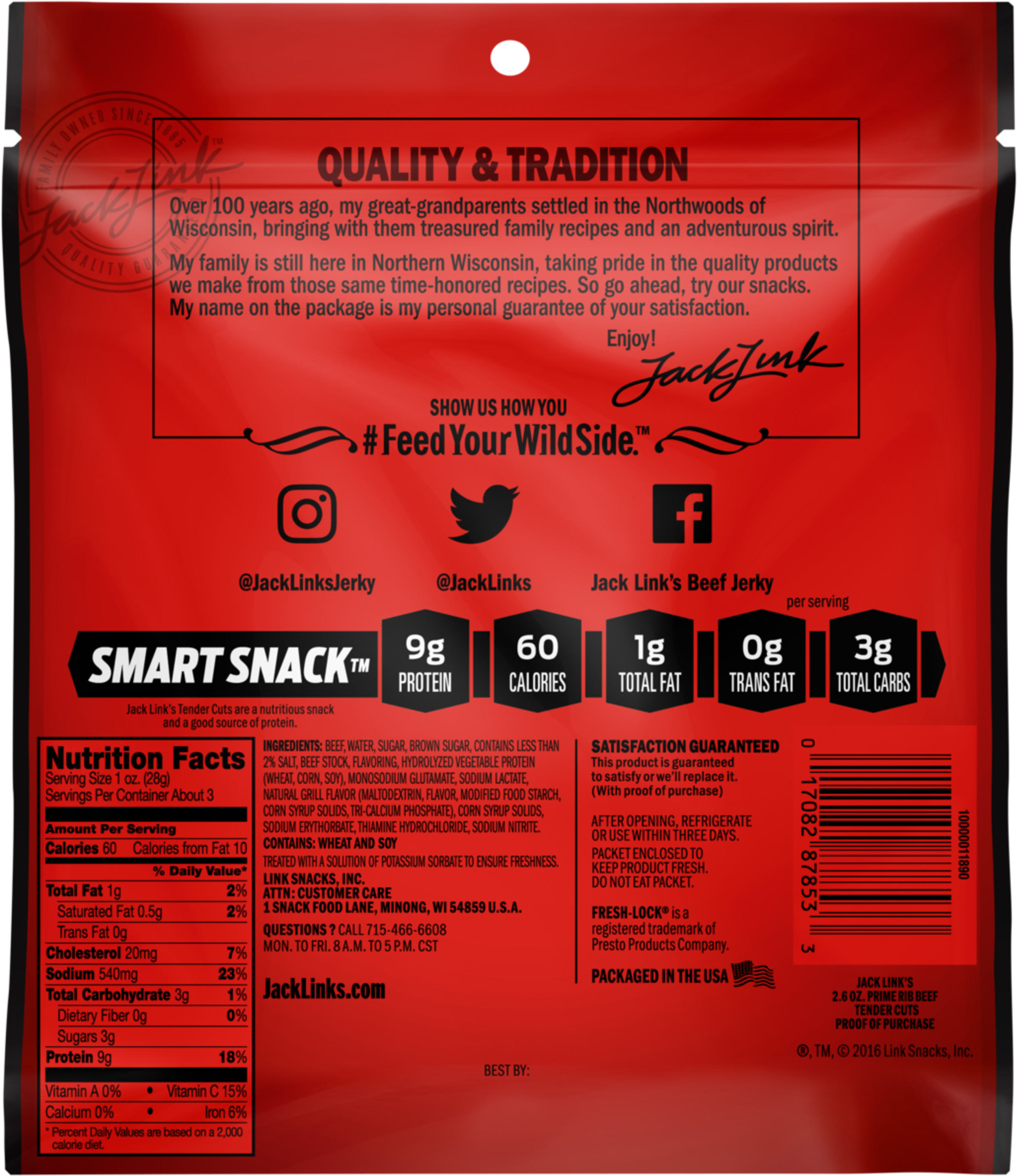 Jack Link's Teriyaki Ingredients (3000x3000), Png Download