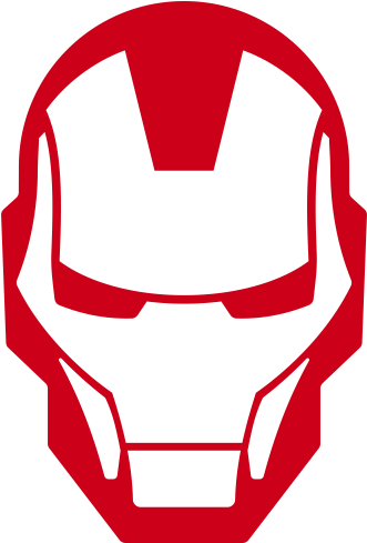 Iron Man Mask Template Photo - Iron Man (570x708), Png Download