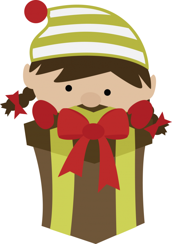 Elf - Holly Jolly Christmas Png (564x800), Png Download