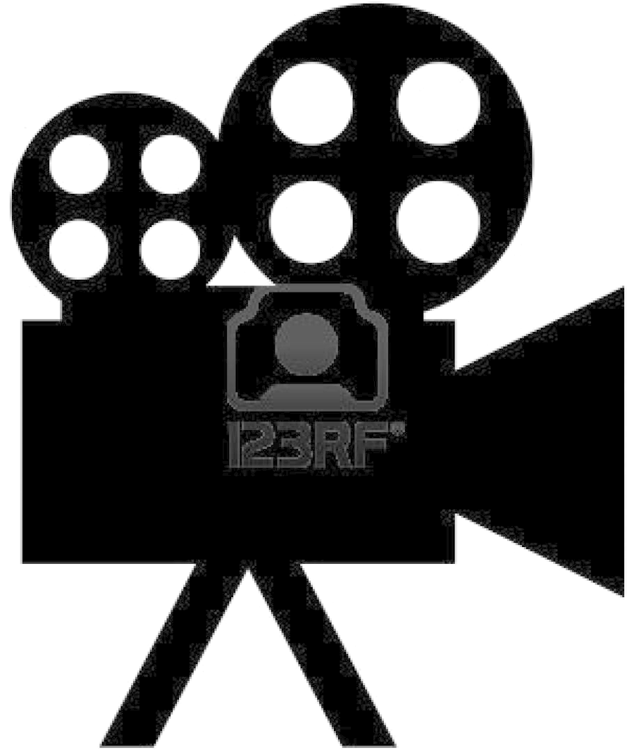 Download Old Video Camera Icon Clipart Photographic - Film Projector Clip Art (900x1072), Png Download