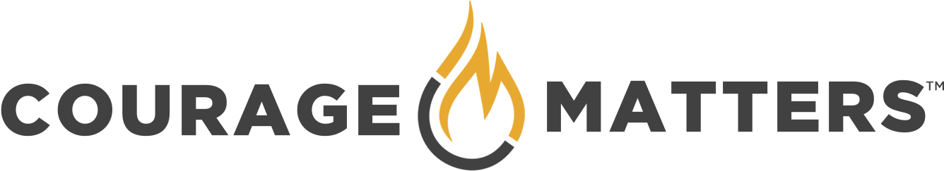 Courage Matters - Michael Anthony (1400x285), Png Download