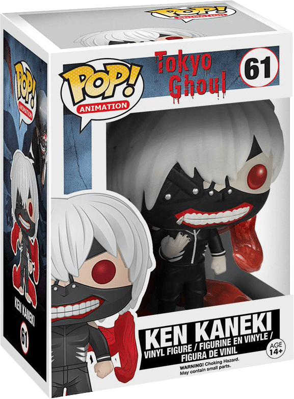 Funko Pop Animation Tokyo Ghoul Ken Kaneki - Figurine Pop Tokyo Ghoul (577x782), Png Download