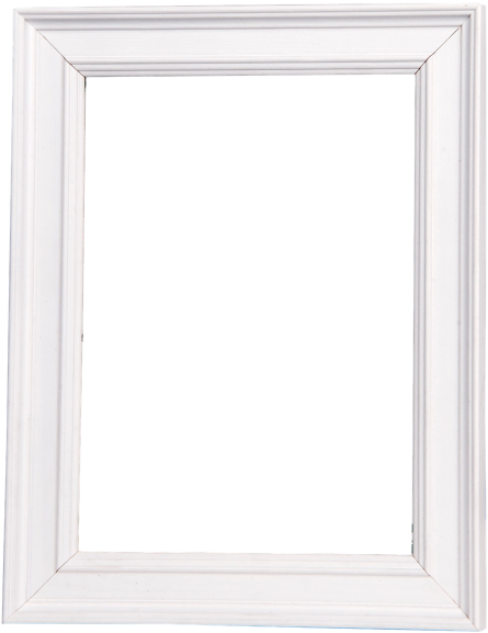 Frame White Photo,picture - Photo Picture Frame (500x643), Png Download