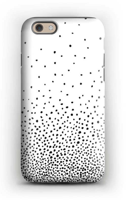 Gotas De Lluvia Negras Funda Iphone 6 Tough - Iphone 7 (498x800), Png Download