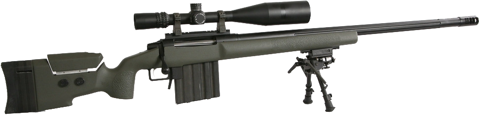 Intervention Sniper Rifle Png Clip Transparent Download - Gun (1500x355), Png Download