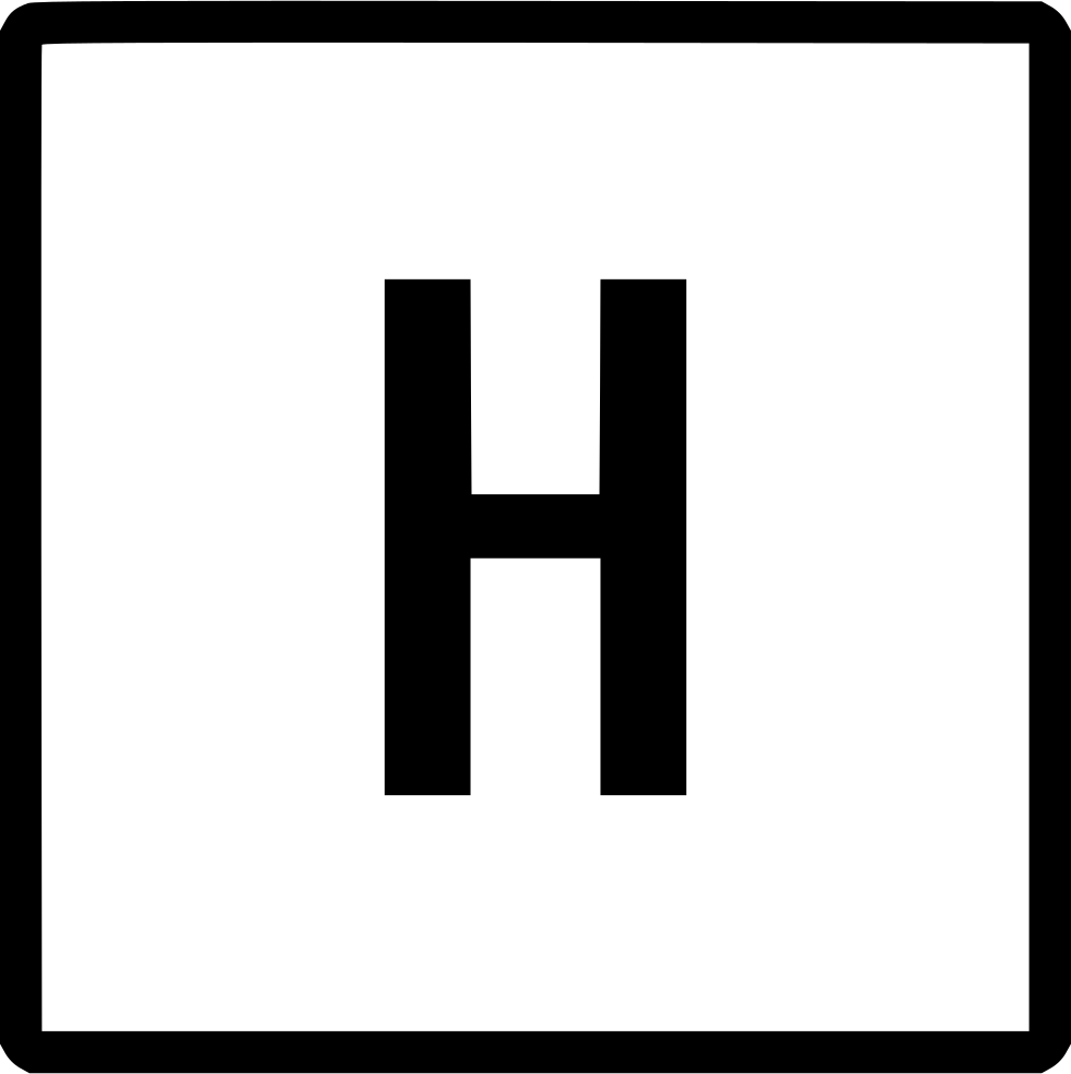 Png File Svg - Hospital (980x982), Png Download