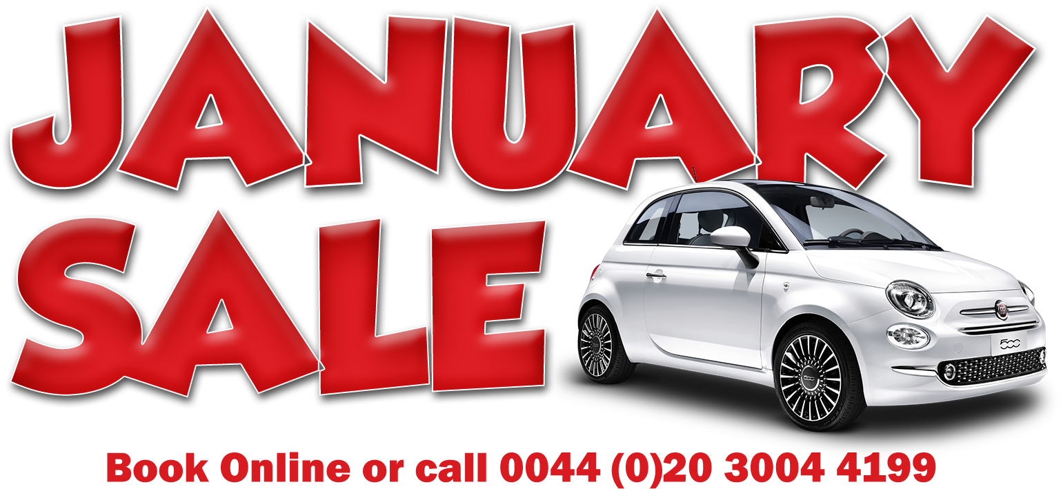 Easirent Car Hire From As Little As £2 - Fiat 500 Esseesse Side Decal L+r Set (black-red) V.5 (1640x750), Png Download