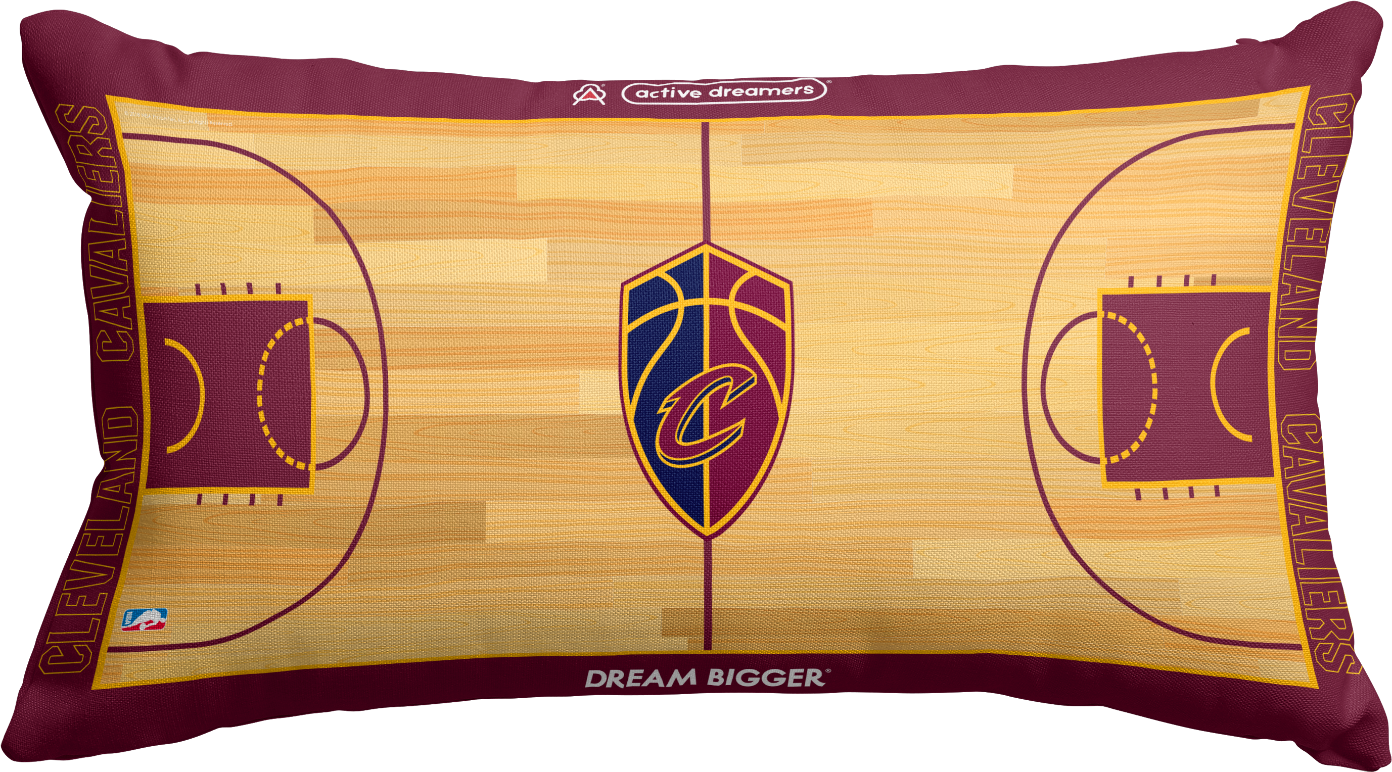 Cleveland Cavaliers Lumbar Pillow - Lumbar (4000x4000), Png Download