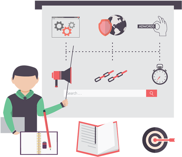 Seo Training Icon - Search Engine Optimization (650x600), Png Download