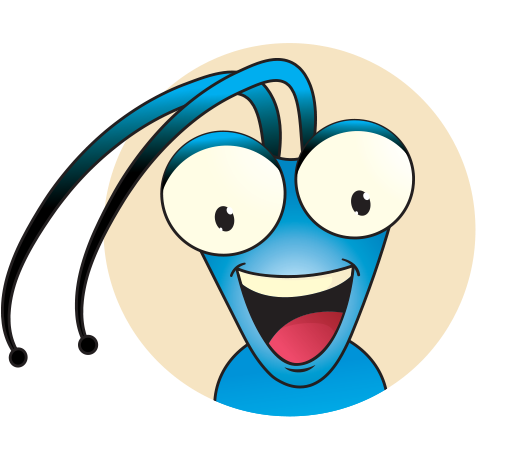 An Interview With Tony The Beetle - Cartoon (576x564), Png Download
