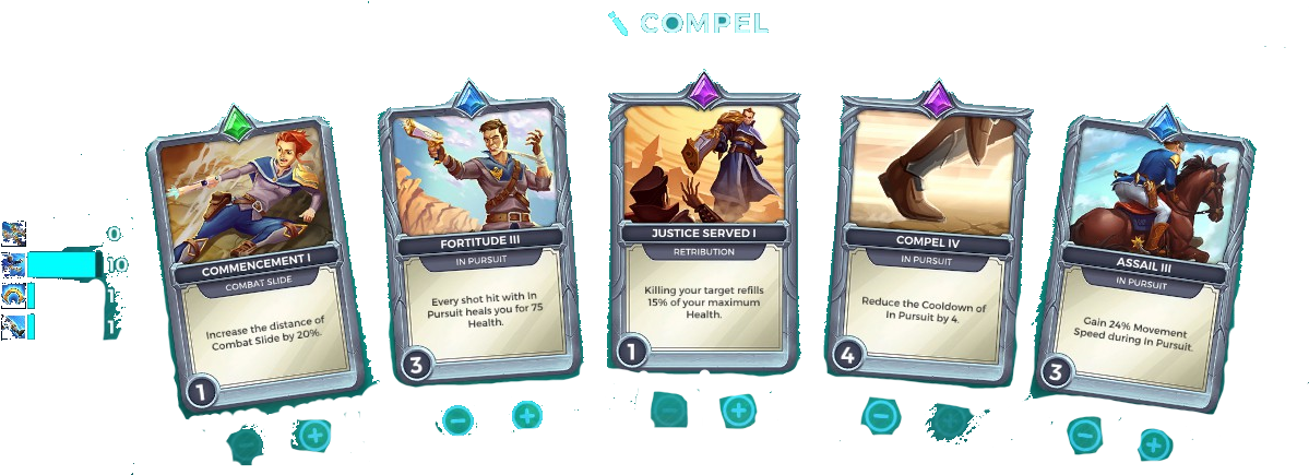 What Is The Best Loadout For Lex - Deck Lex Paladins (1247x441), Png Download