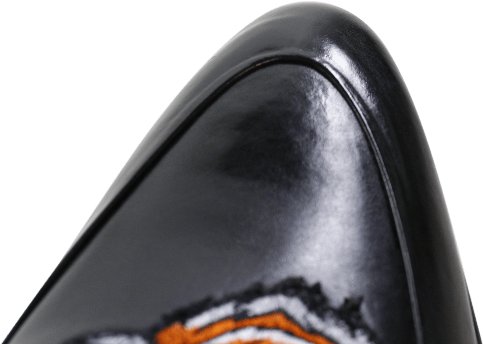 Monks Toni 24 Black Tiger Patch - Leather (1024x1024), Png Download