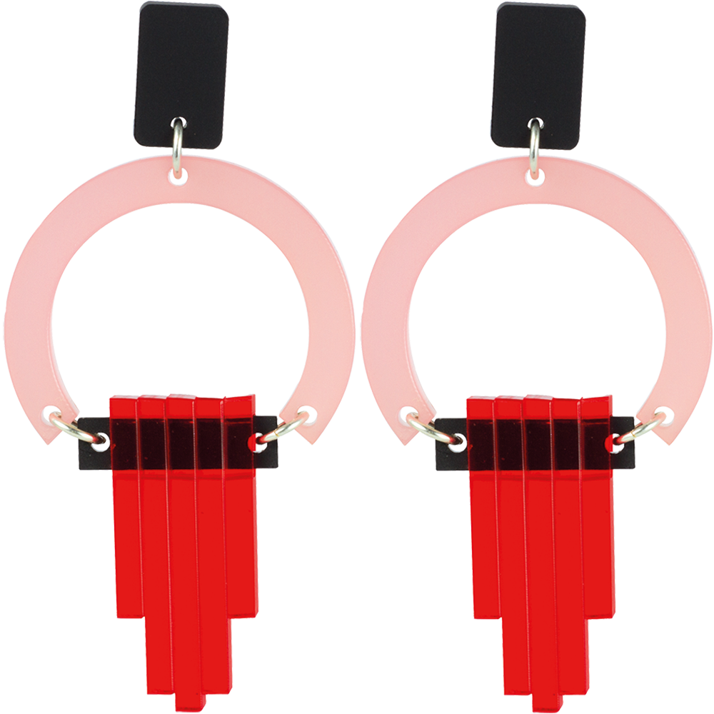 Bullet Silver - Earrings (1000x1000), Png Download