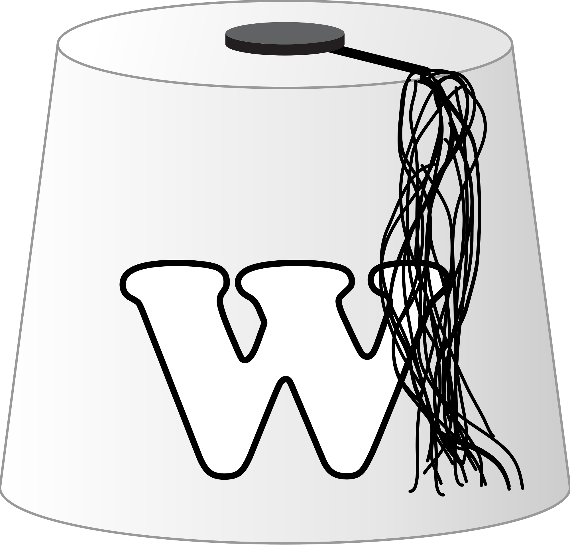 Open - Letter W For Coloring (2000x1911), Png Download