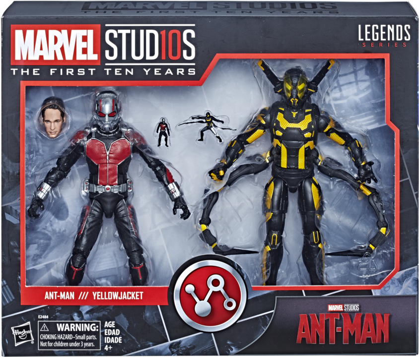 Hasbro Hasbro Marvel Studios - Ant Man And Yellowjacket Marvel Legends (900x900), Png Download