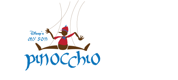 Disney's My Son Pinocchio - Graphic Design (834x426), Png Download