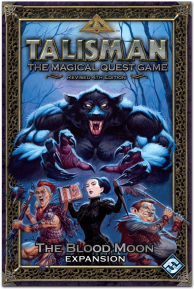 Talisman The Blood Moon - Blood Moon Art Horror (600x600), Png Download