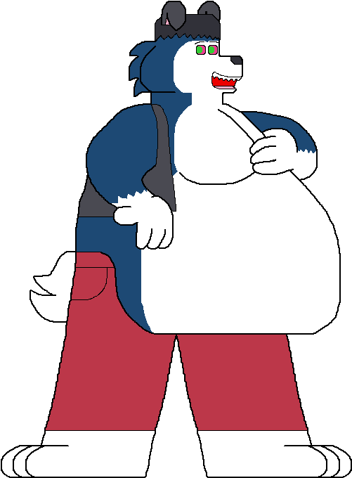 Elio "lobo" Bloodmoon - Fur (552x701), Png Download