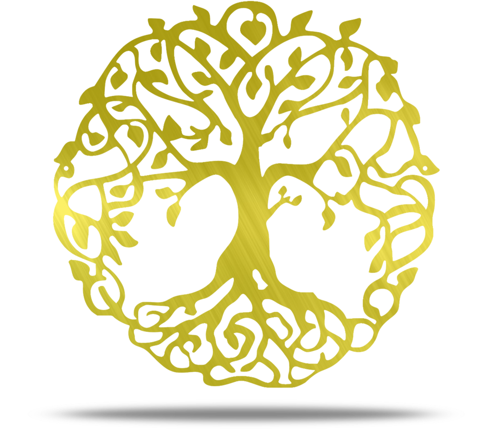 Tree Of Life Metal Wall Art - Redline Steel Tree Of Life (1024x1024), Png Download