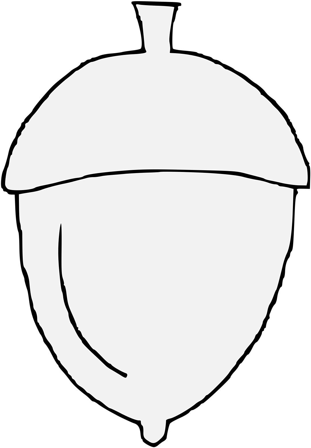 Acorn (1112x1558), Png Download