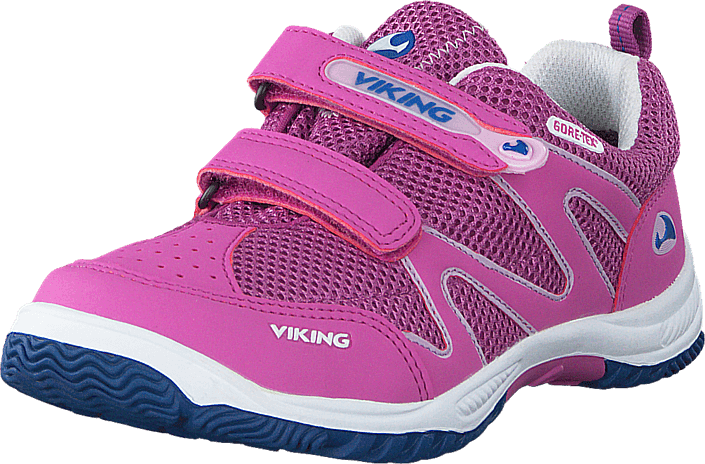 Viking Children Cascade Dark Pink/multi Children-ratgy - Viking Cascade Dark Pink/multi, Shoes, Trainers (705x464), Png Download