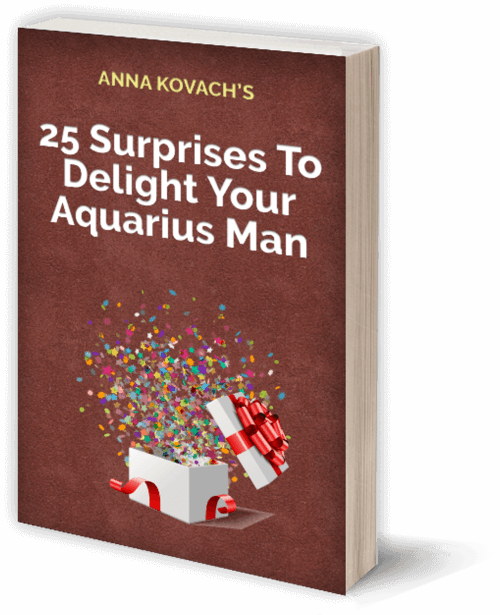 You Get '25 Surprises To Delight Your Aquarius Man' - Best Gifts For Aquarius Man (500x615), Png Download