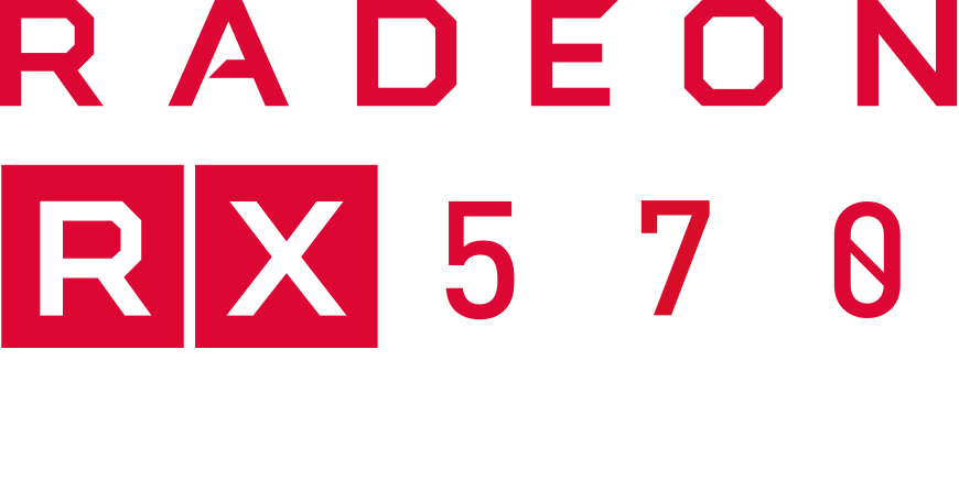 Amd Rx 570 Logo (870x456), Png Download