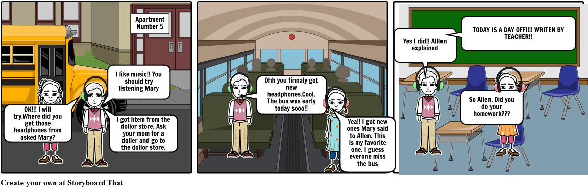 Headphones - Cartoon (1164x385), Png Download