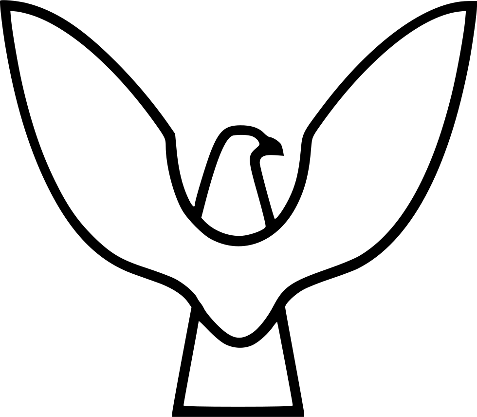 Png File Svg - Hawk (980x856), Png Download