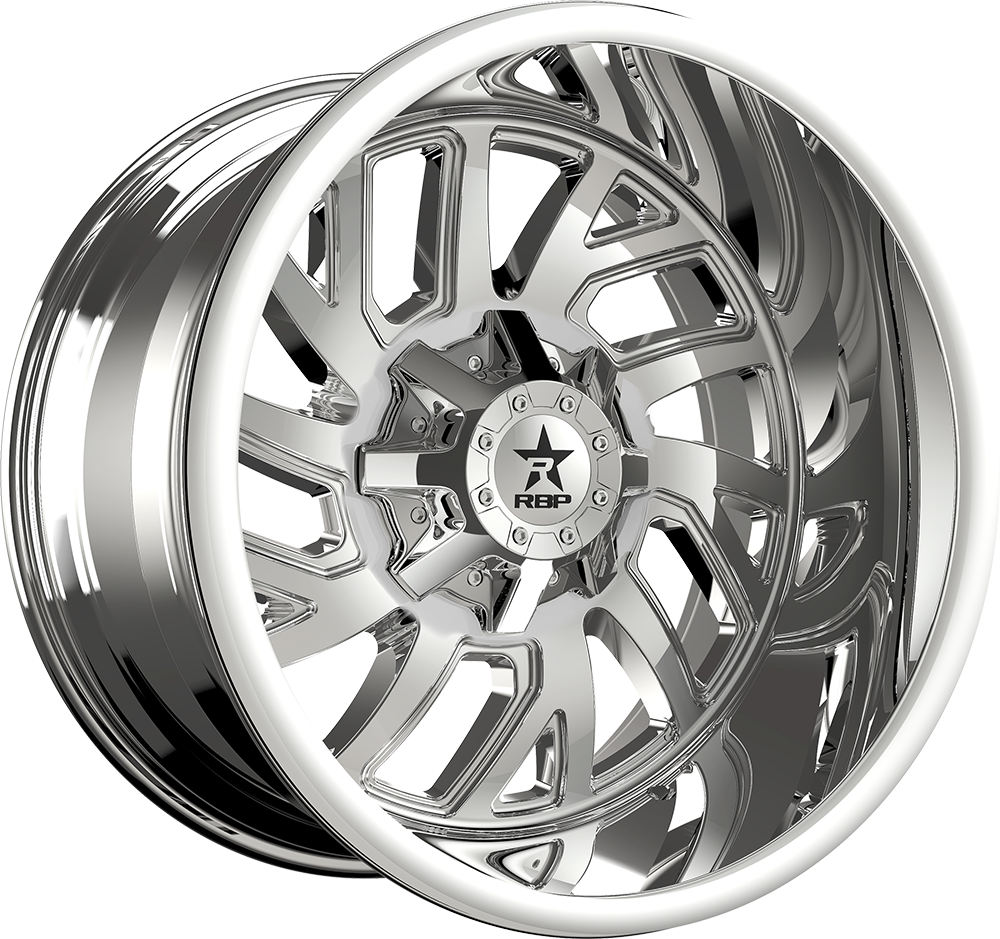 65r Glock - Chrome Wheels (1000x939), Png Download