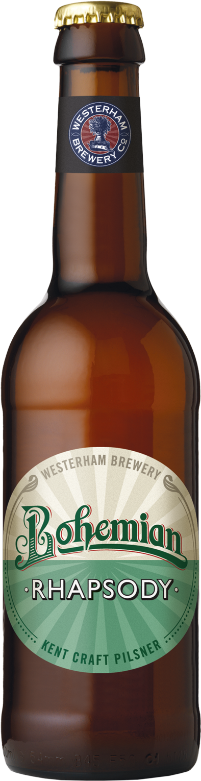 Gold Medal Siba - Westerham Brewery Bohemian Rhapsody (485x1529), Png Download