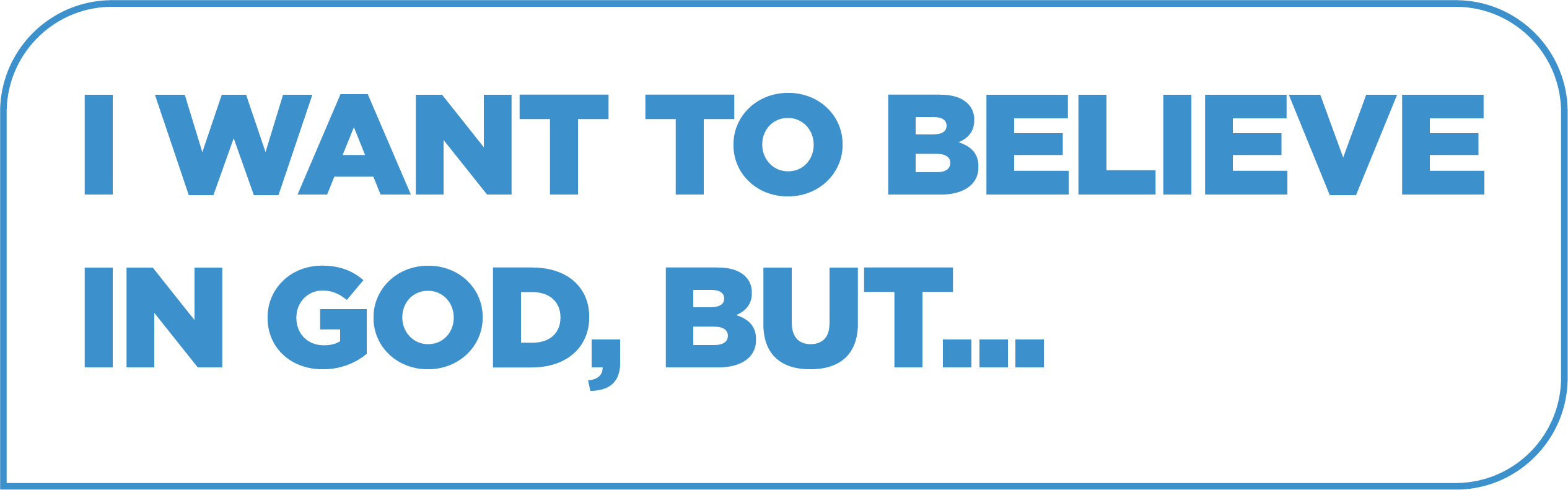 I Want To Believe In God Logo@4x - New Curriculum (2531x791), Png Download