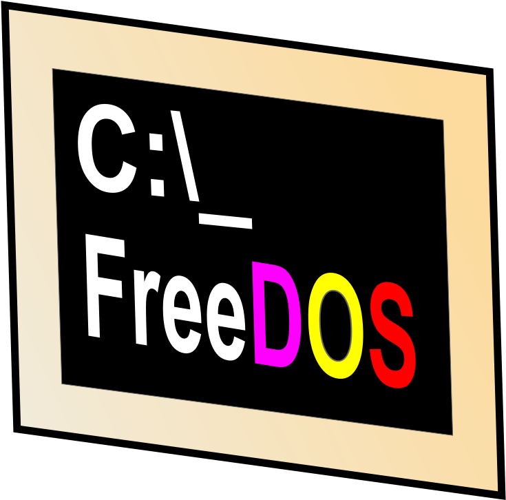 Movie Ticket Clip Art Free Clipartsco - Ms Dos (800x793), Png Download